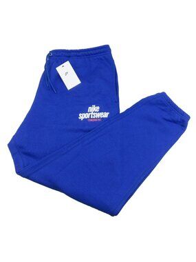 Nike Club Fleece Jogger Pants Mens Size XL Game Royal Blue NEW